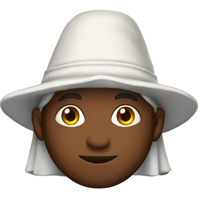 pilgrim bonnet emoji