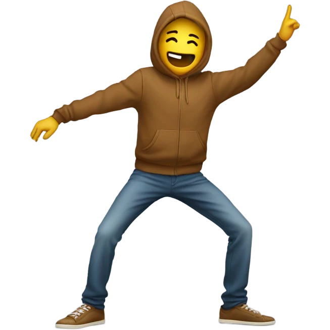 Person dab emoji