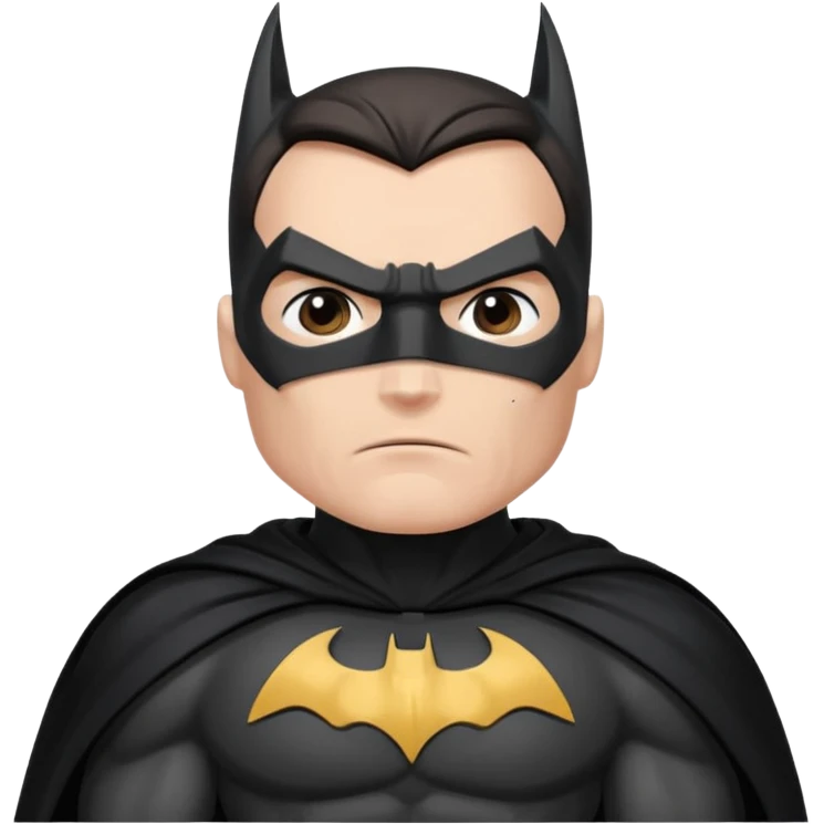 Bat man emoji