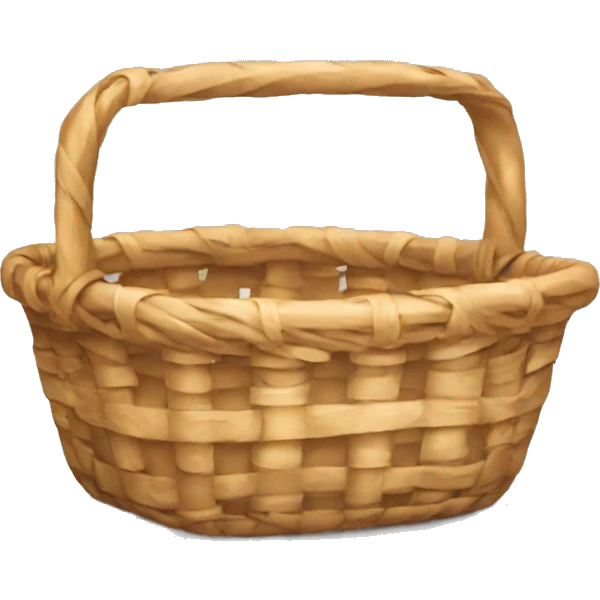 Cute basket  emoji
