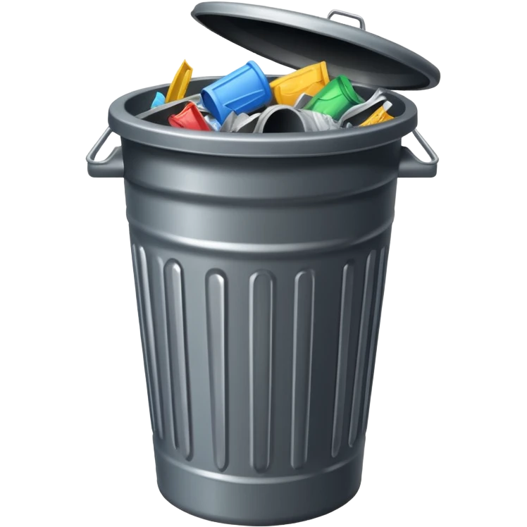 trashcan emoji