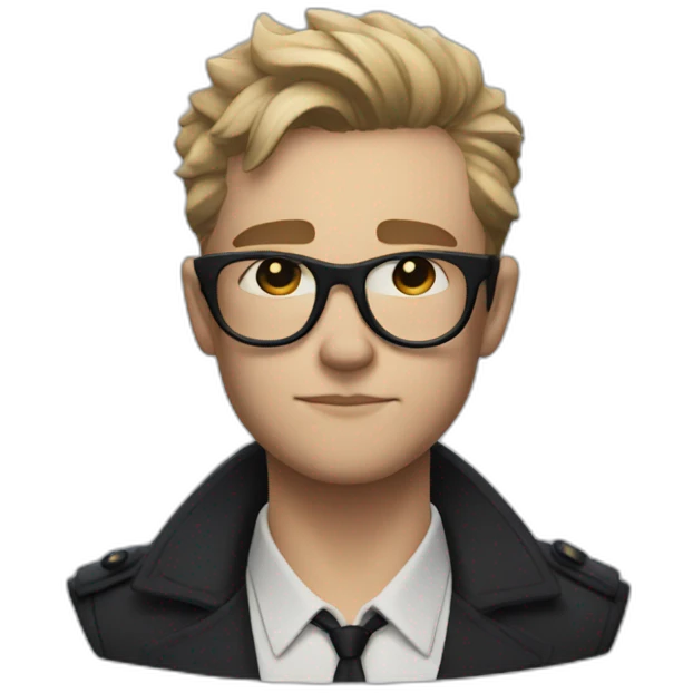 The Handler from Umbrella Academy emoji