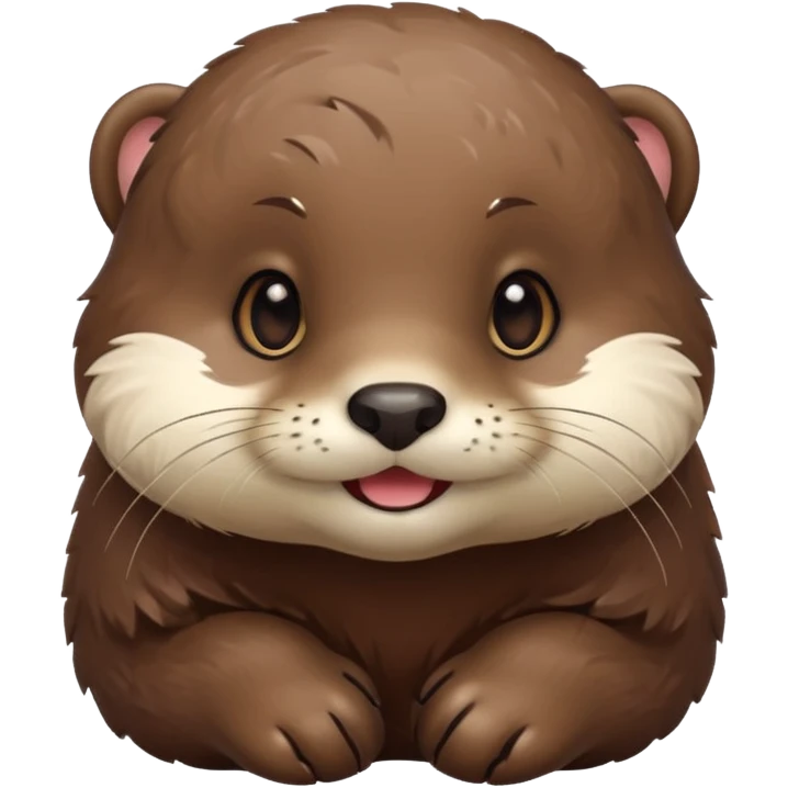 Cute little otter  emoji