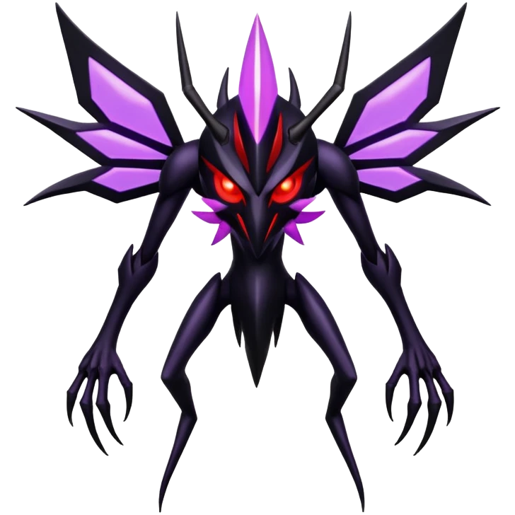Shiny Dark Exotic Darkrai-Necrozma-Scizor-Hybrid-Creature emoji
