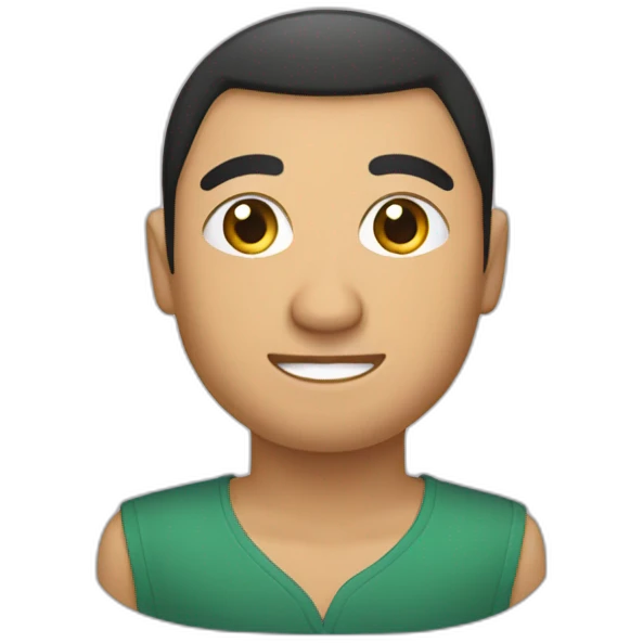 One Uzbek say hello emoji