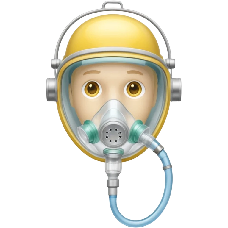 emergency oxygen mask for patients emoji