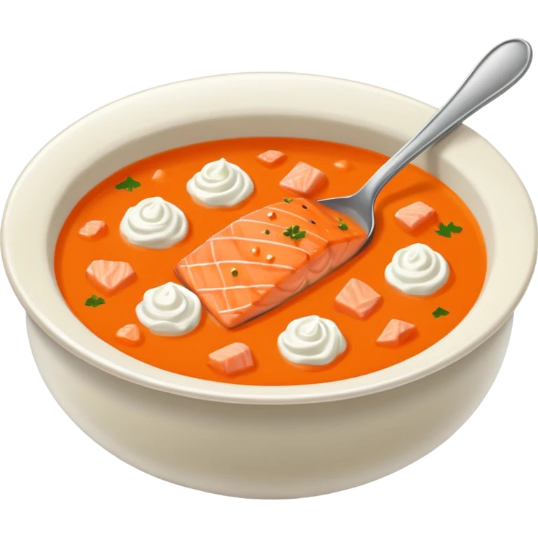 salmon soup emoji