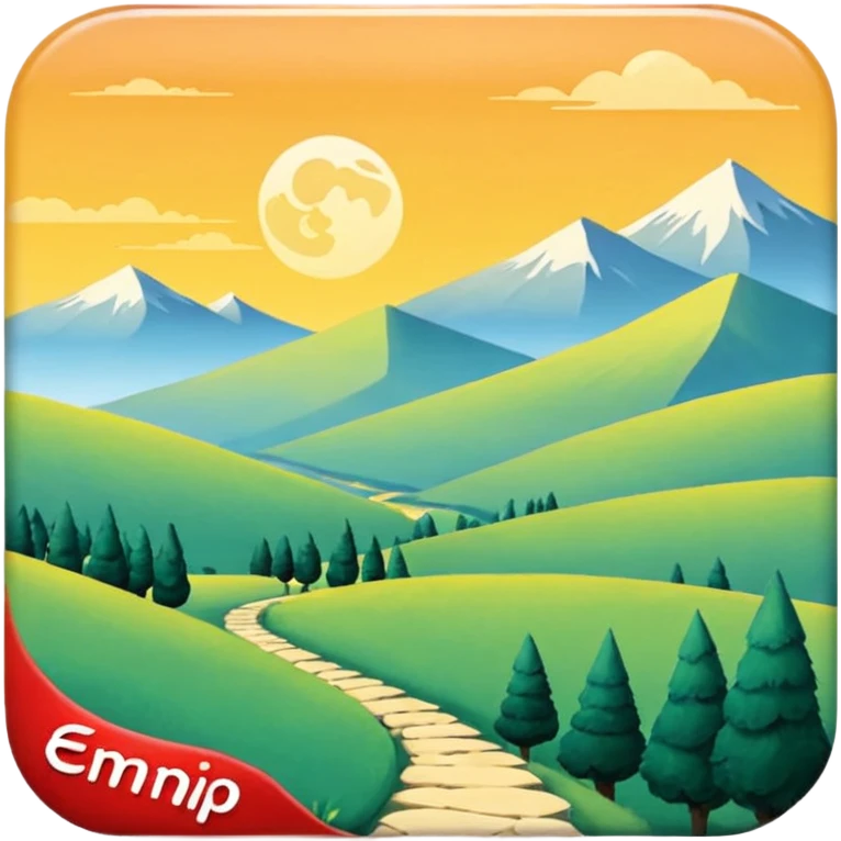 یه ایموجی بساز که چشماش سمت بالاعه و دوستا دستش زیر چونه اشه  emoji