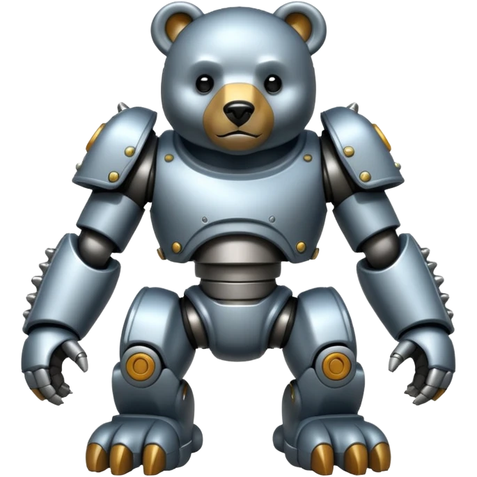 Mech bear emoji