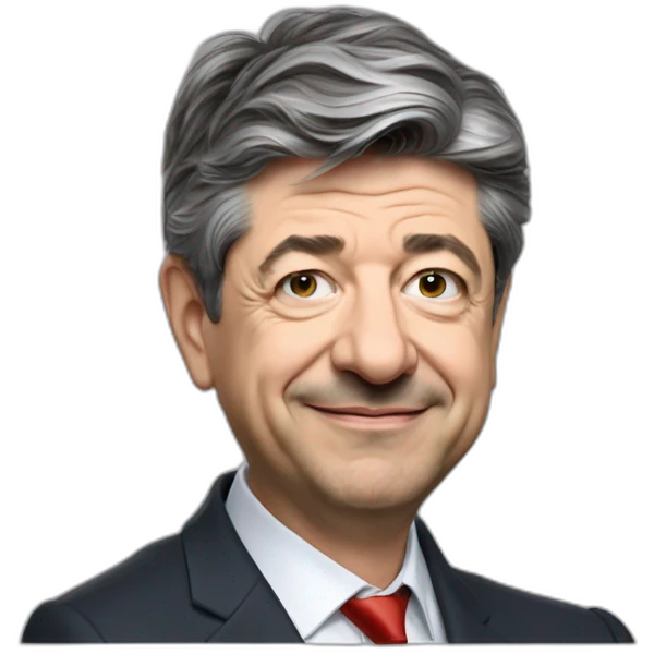 Mélenchon qui crie "La République, c'est moi !" emoji