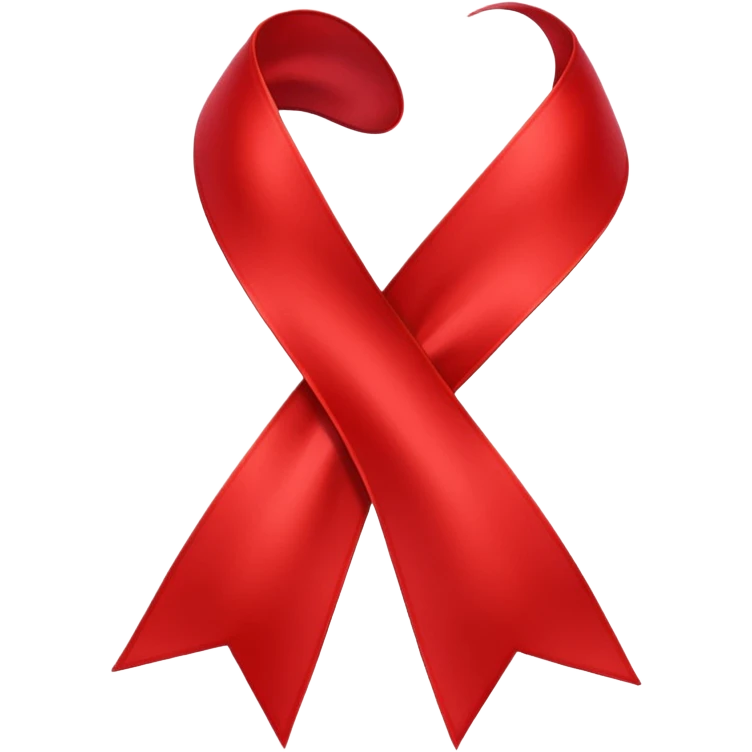 simple and clear ribbon emoji
