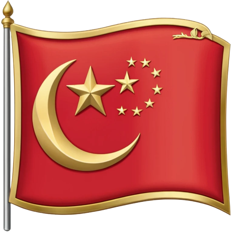Ottoman empire flag emoji
