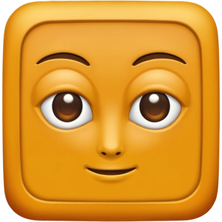 haceme un sprunki con cuerpo cuadrado  fino emoji