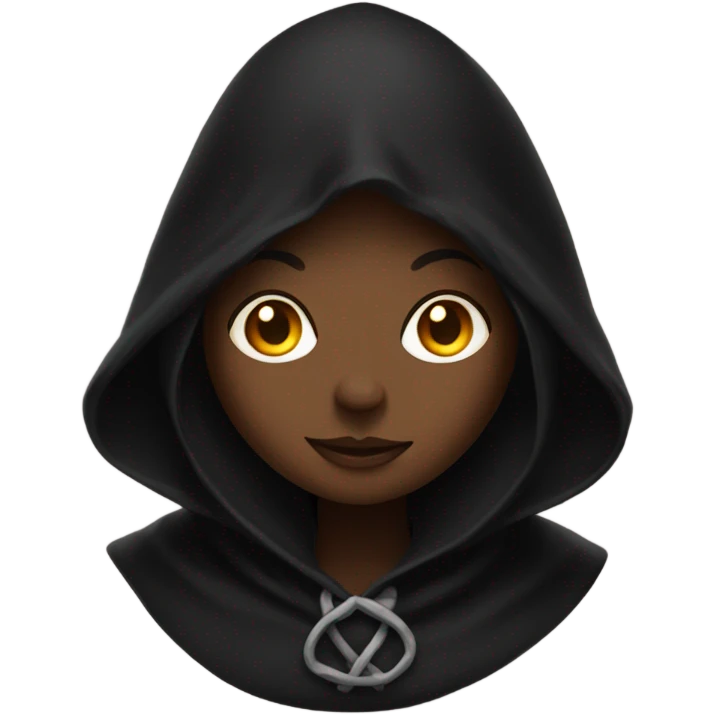 black witch hoodoo pretty cozy emoji