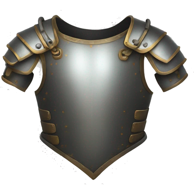 torso armor with lock emoji