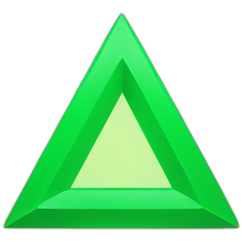 green triangle emoji