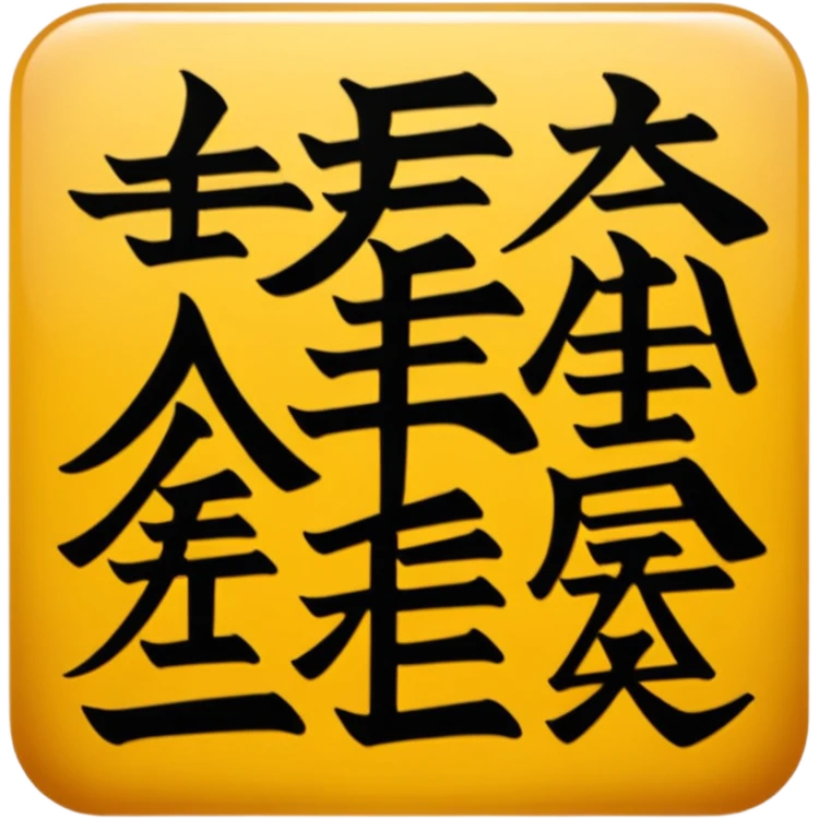 chinese hieroglyph emoji