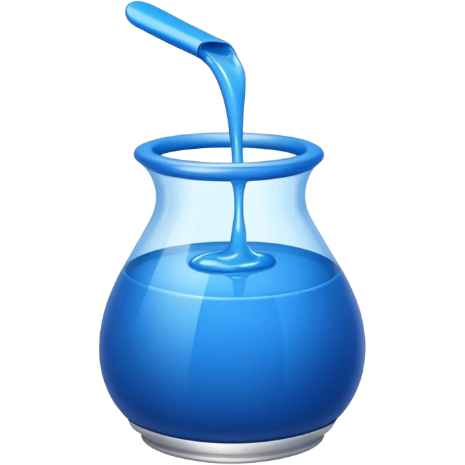 Blue P emoji