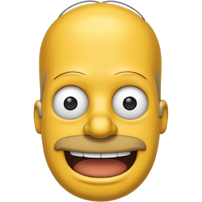 Homer Simpson emoji emoji