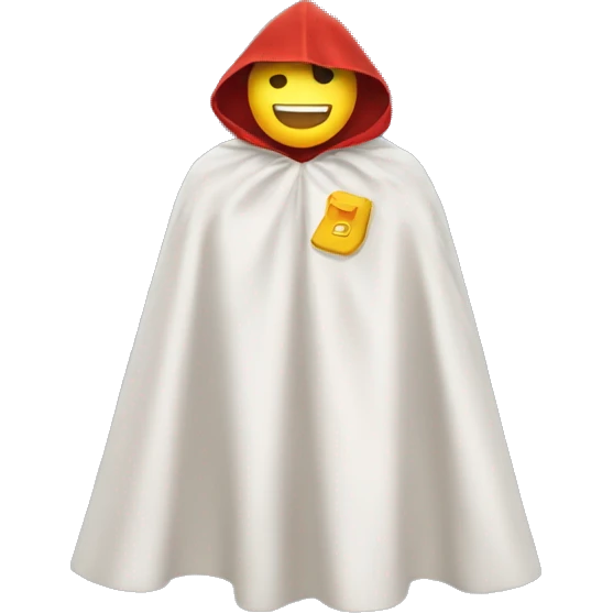super hero cape emoji