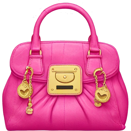 Juicy couture purse emoji