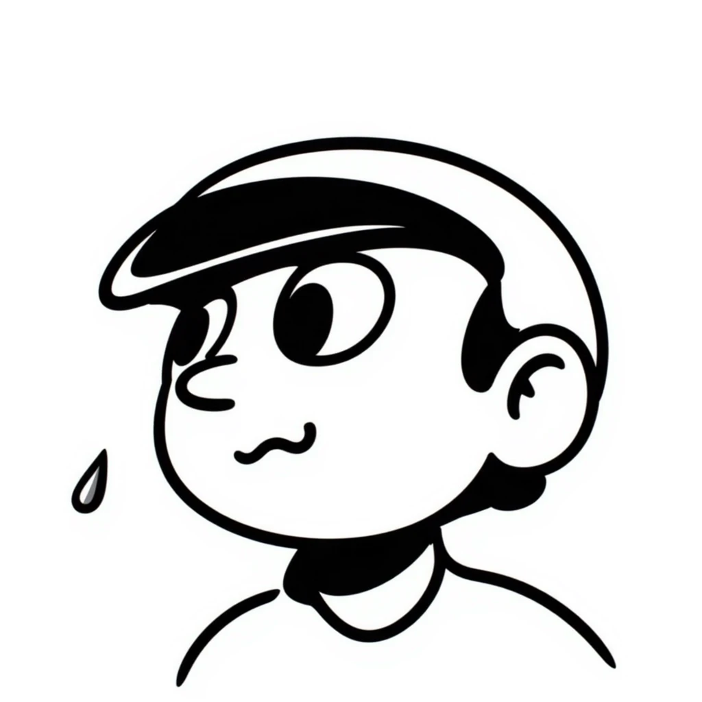 Master Chief with tears streaming down his helmet emoji