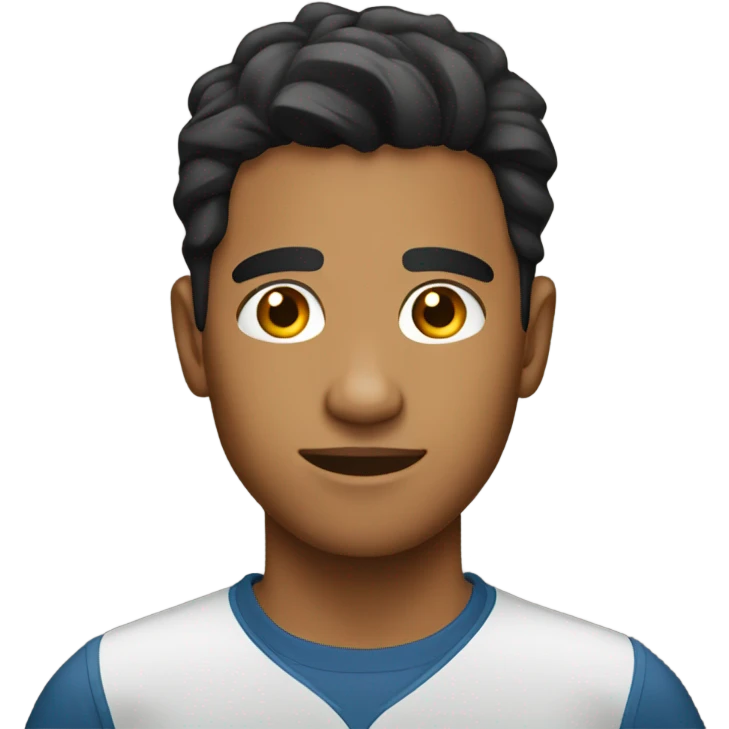 Young man Hispanic man emoji