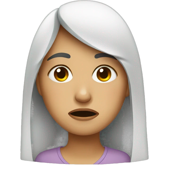 crying woman emoji