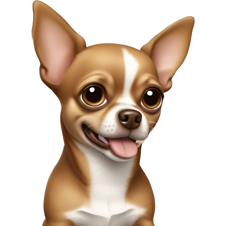 Brown Chihuahua ￼  emoji