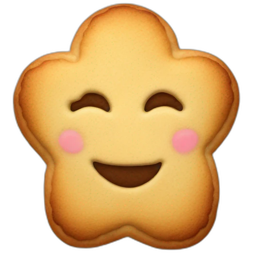 Cœur cookie emoji