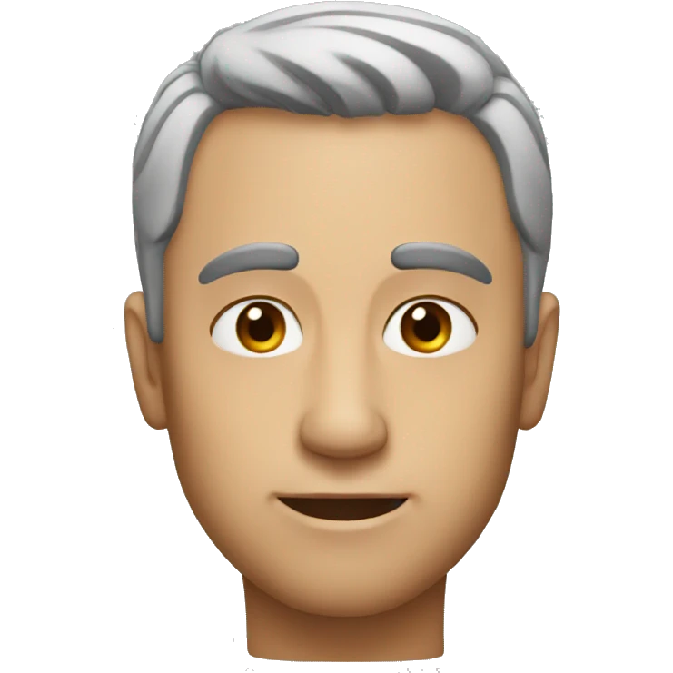 Man with one eyebrow up emoji