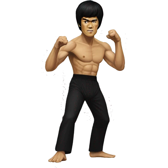 Bruce lee emoji