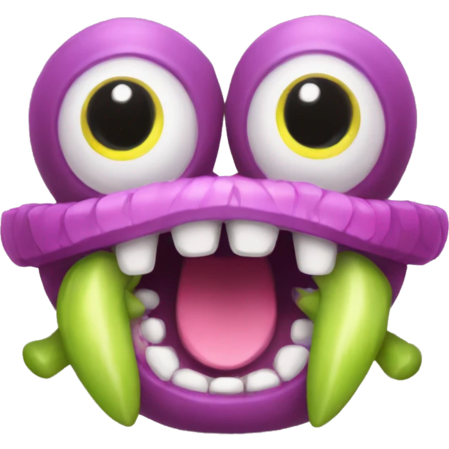 Toe jammer from my singing monsters  emoji