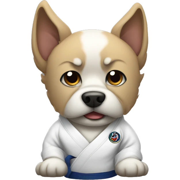 Jiu jitsu dog emoji