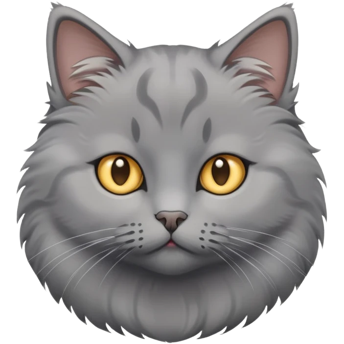 gray cat emoji