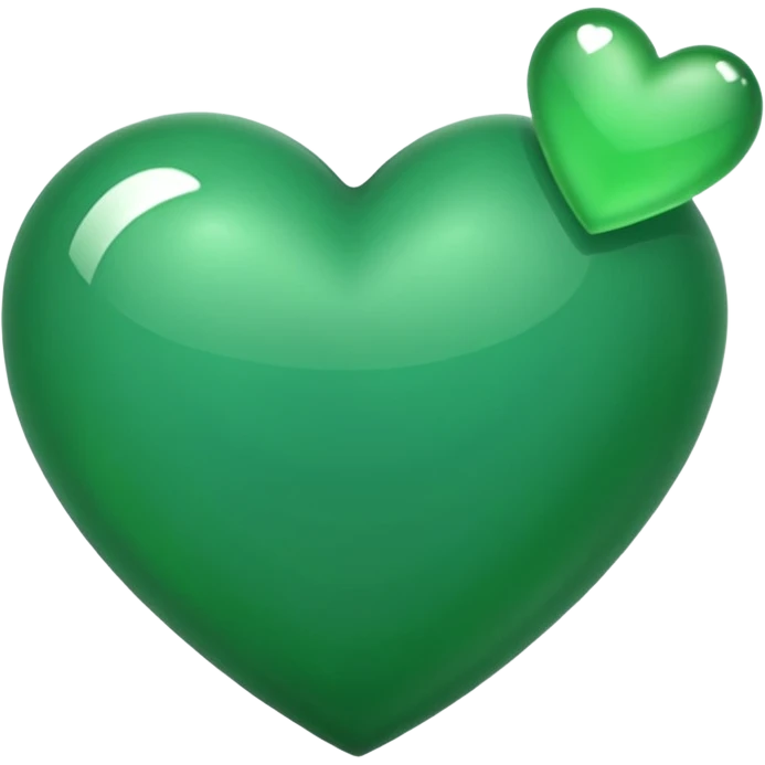 green heart  emoji