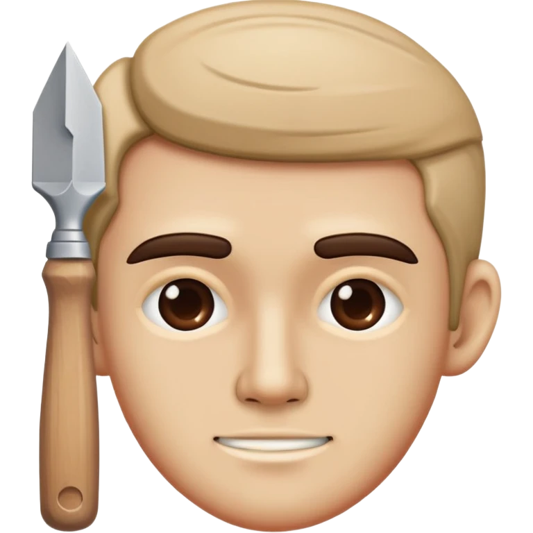 Chisel face  emoji