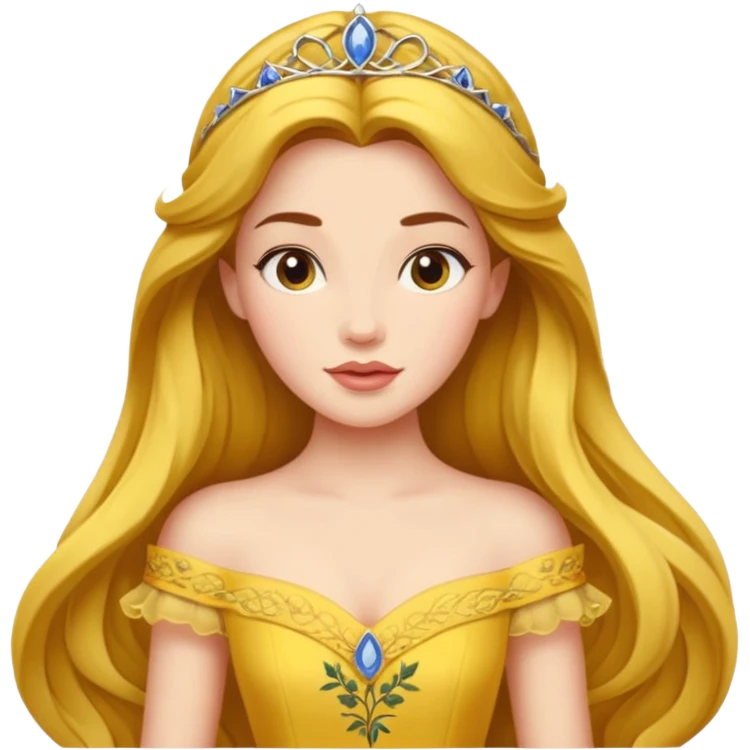 princess belle emoji