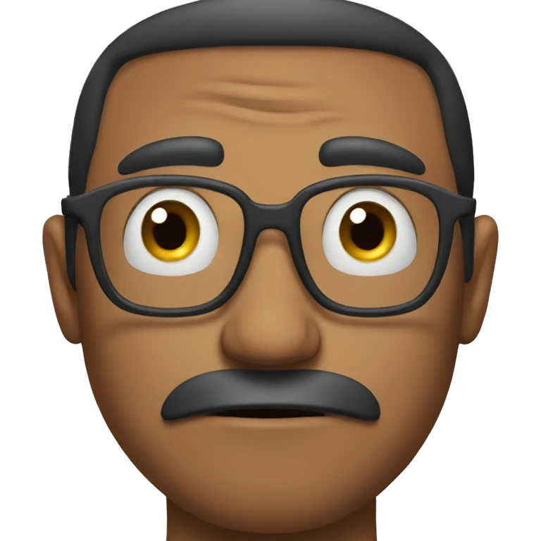 Annoyed guy emoji