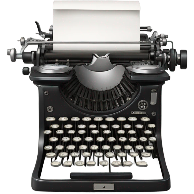 Typewriter  emoji