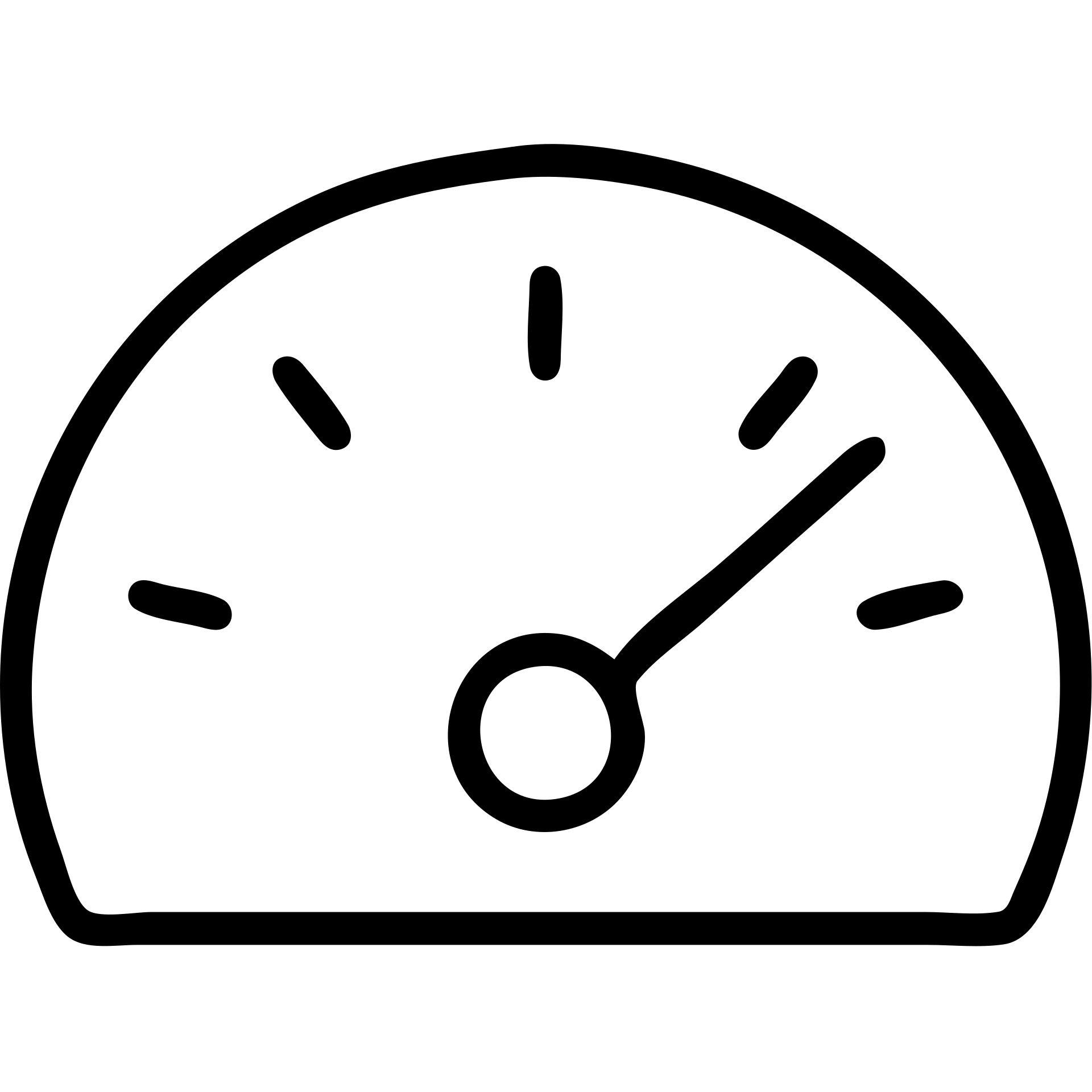 dashboard icon, minimal, outlined style emoji