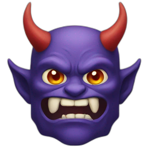 Demon emoji