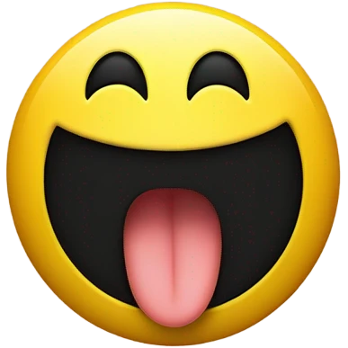 Smiley face waving emoji