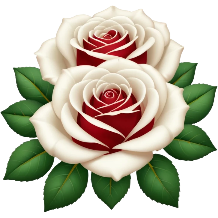 white roses only emoji