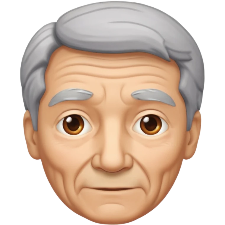 Parent Face with bit more age emoji