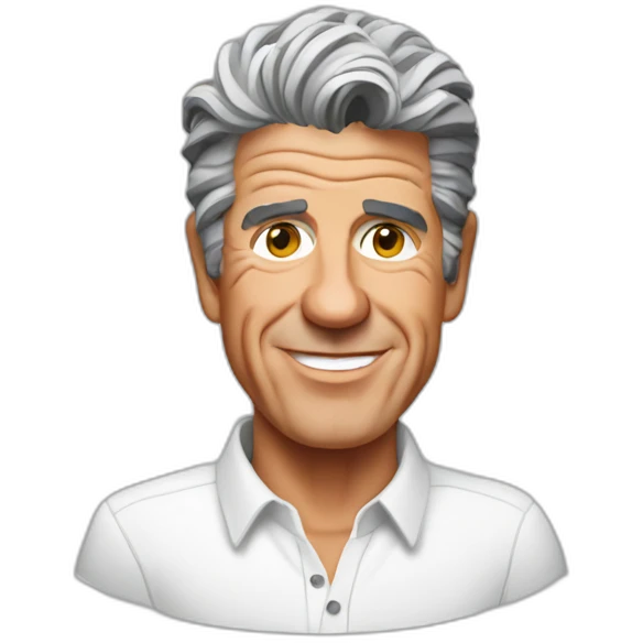 Anthony Bourdain emoji