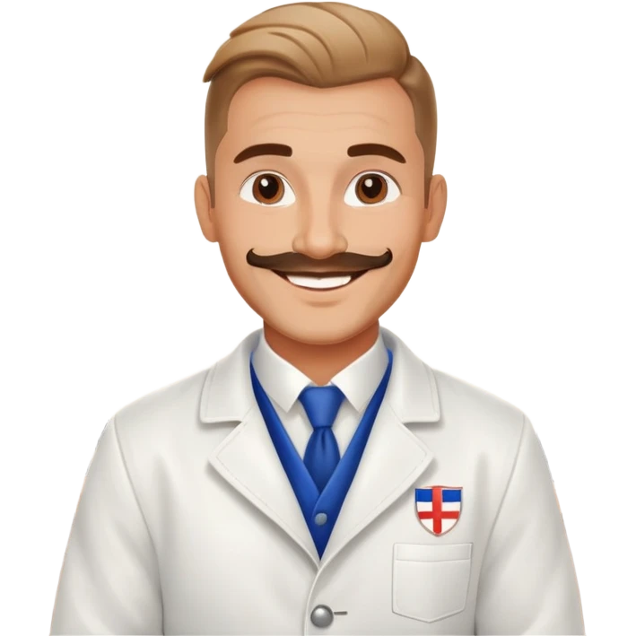 a happy croatian barber  emoji
