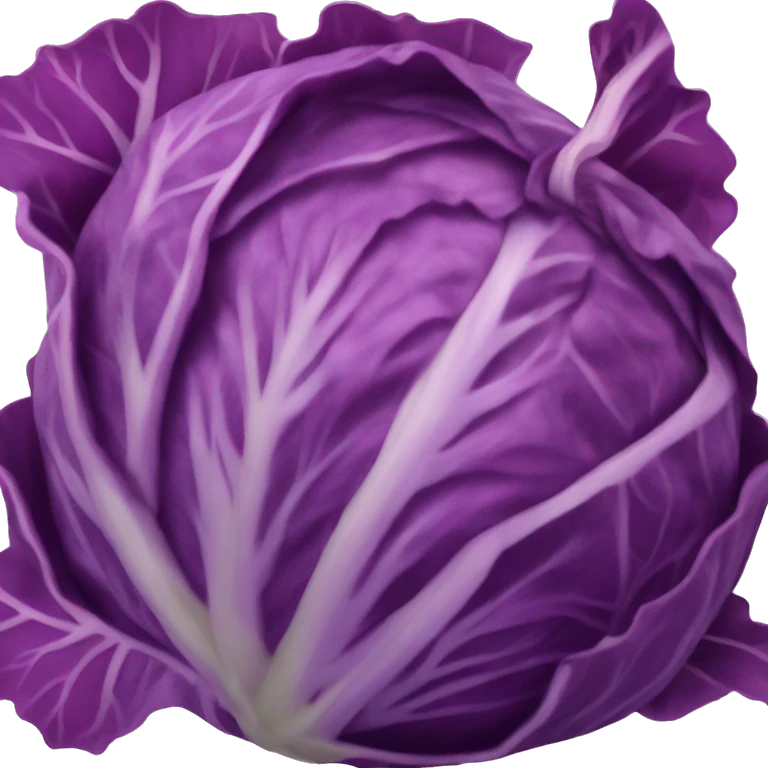 red cabbage emoji