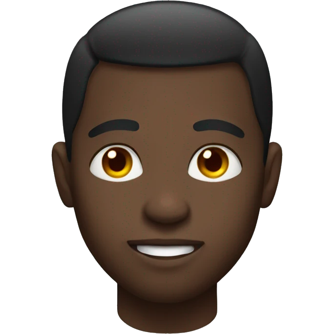 muscular african male emoji