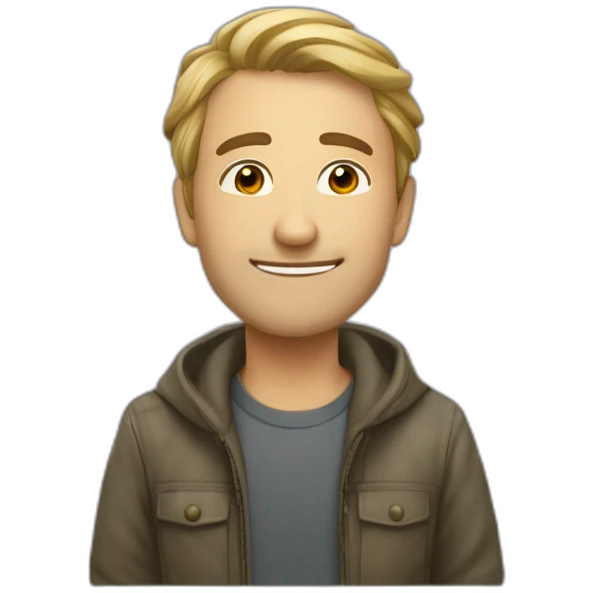 Курьер Яндекс еды в пути emoji